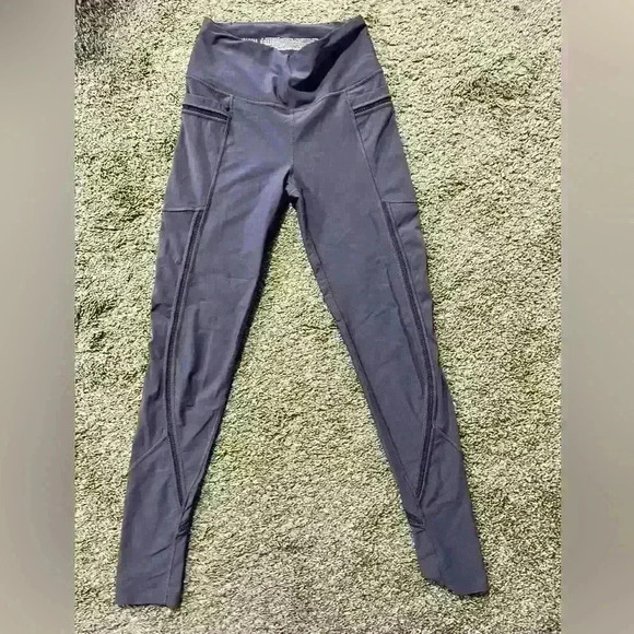 Victoria Secret Sport Purple Leggings | VS Workout Gym Mauve Tights | Size XS - Picture 1 of 3